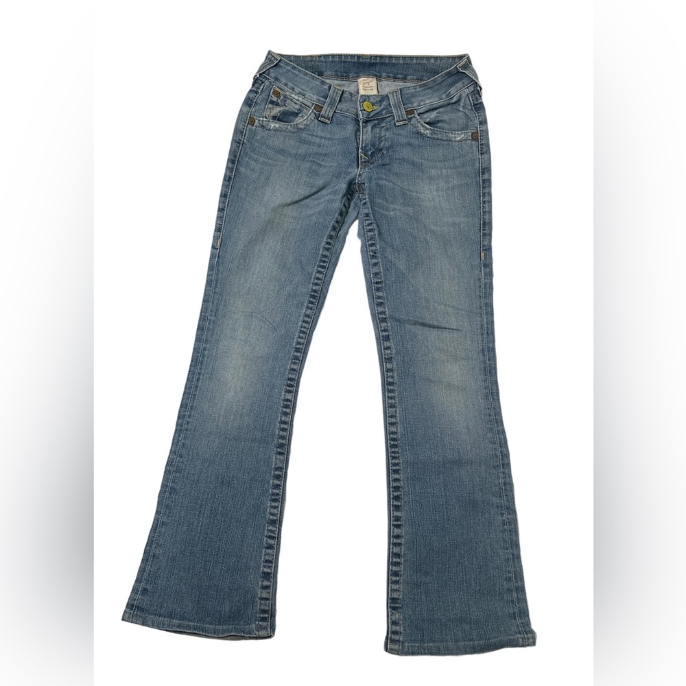 True Religion size 27 blue denim jeans